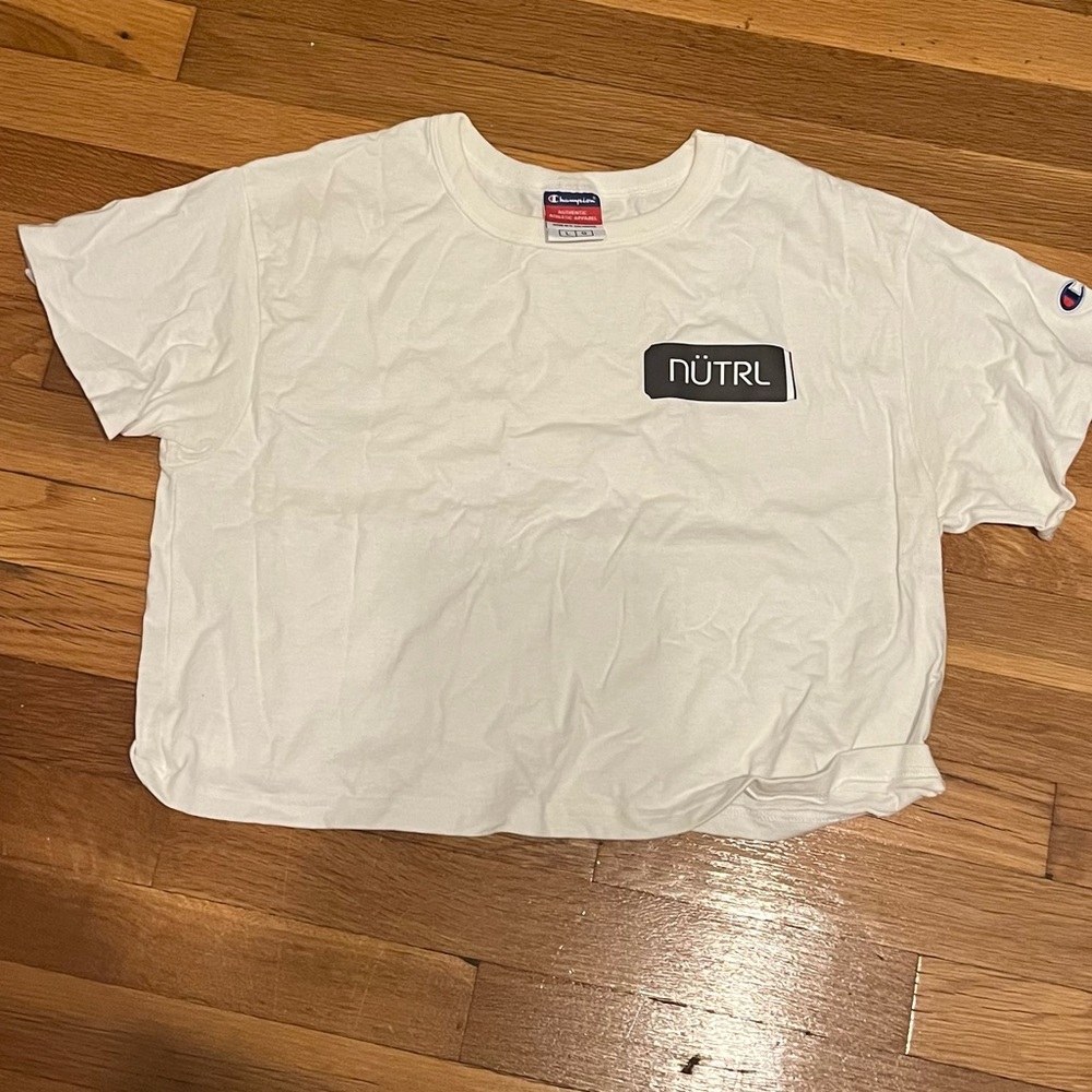Champion White T-Shirt with NÜTRL Patch